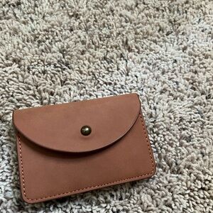 Universal Thread Tan Leather Card Holder